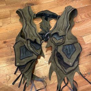 Leather Utility Vest